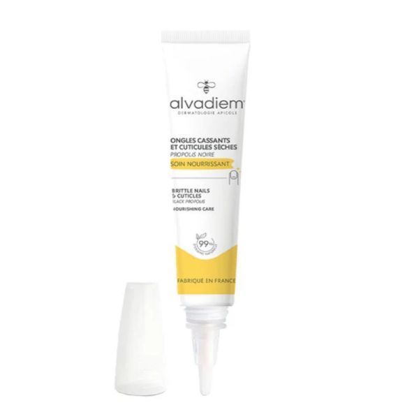 Alvadiem ongles secs et cuticules à la propolis noire 10ml