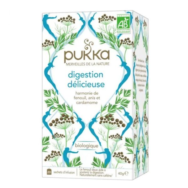 Pukka Digestion délicieuse bio infusion 20 sachets