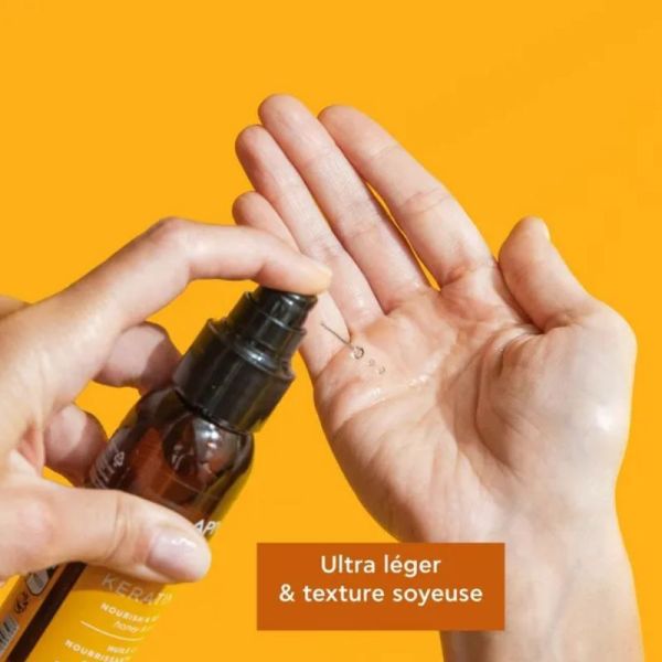 Apivita Keratin Repair Huile capillaire nourrissante réparatrice 100ml