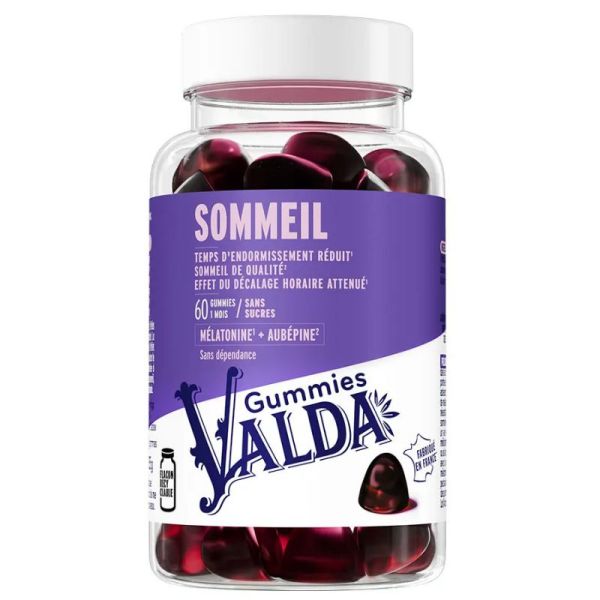 Valda Sommeil Goût Fruit des Bois 60 gummies