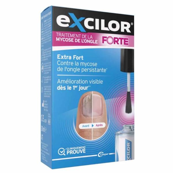 Excilor Traitement de la mycose de l'ongle Forte 30 ml