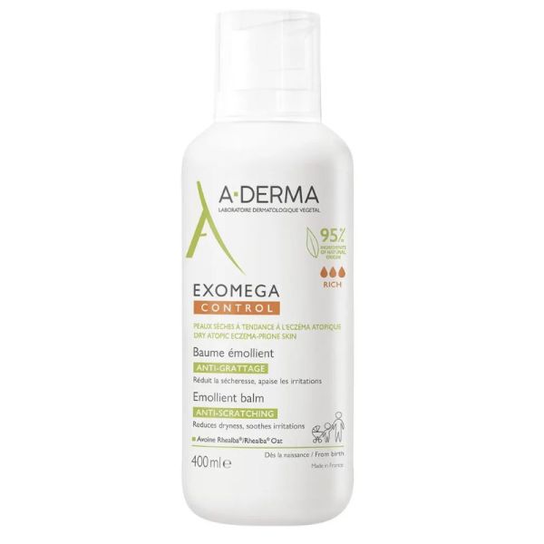 Exomega Control baume émollient anti-grattage 400ml
