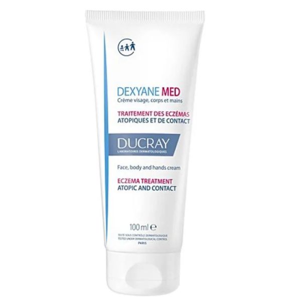Ducray Dexyane MED crème visage, corps et mains traitement eczéma 30ml