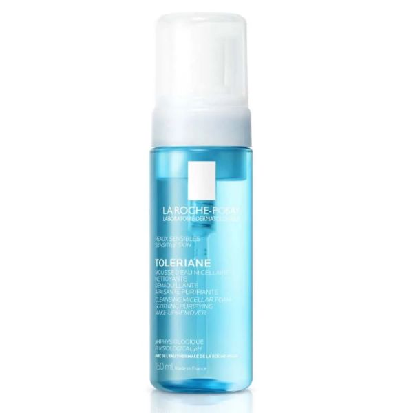 Roche-Posay Tolériane  mousse d'eau micellaire nettoyante démaquillante 150 ml
