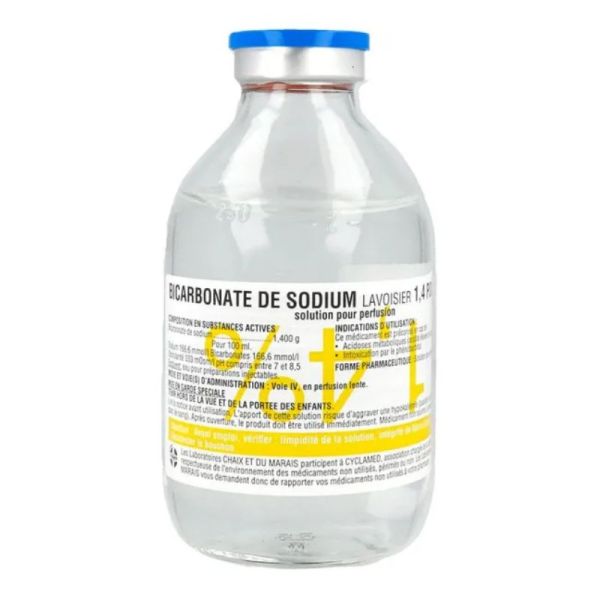 Bicarbonate de Sodium Lavoisier 1,4% - 250ml