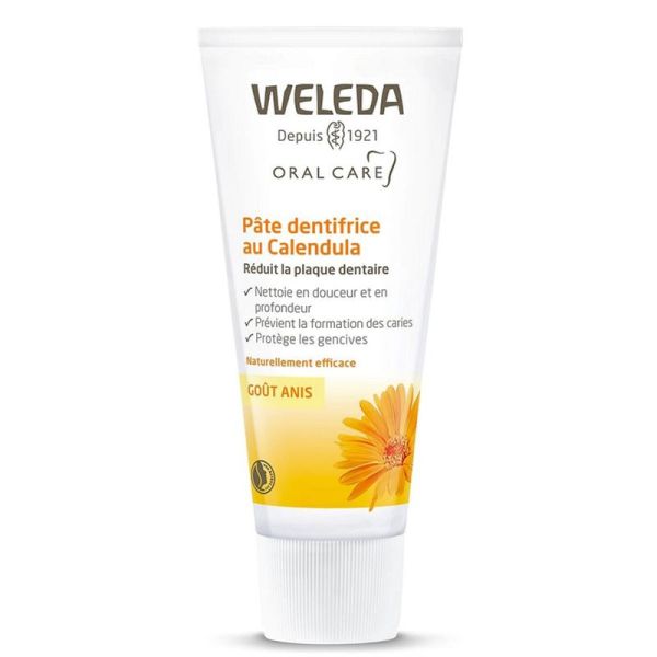 Weleda pâte dentifrice au Calendula 75ml