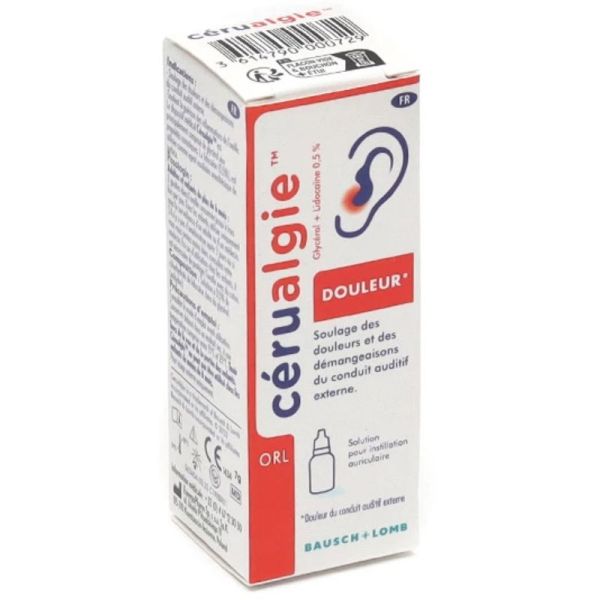 Bausch & Lomb Cerualgie Solution auriculaire 7g