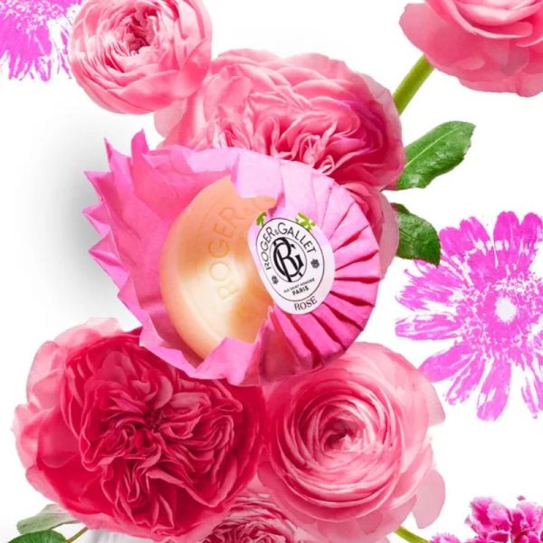 Roger & Gallet Rose  coffret 3 savons bienfaisants 3 x 100g