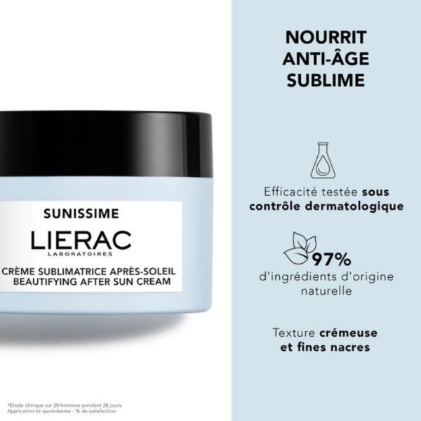Lierac Sunissime la crème sublimatrice après-soleil corps 200ml