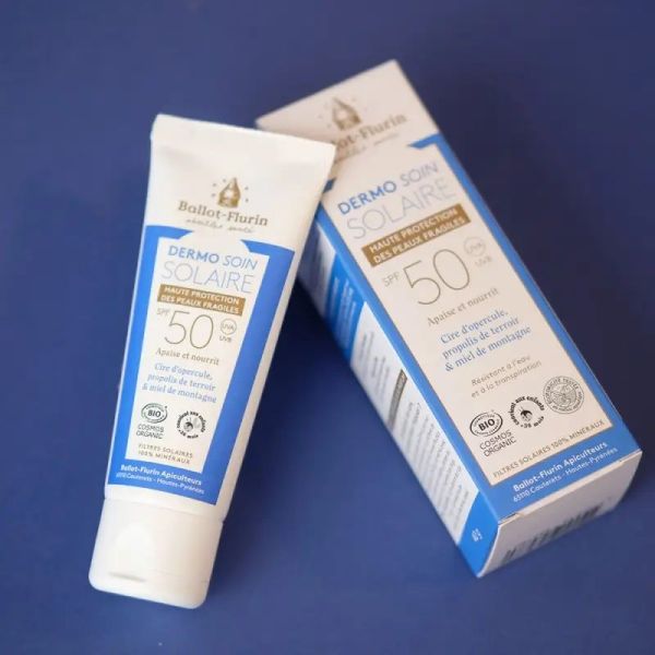 Ballot-Flurin dermo soin solaire SPF50 Bio 40g