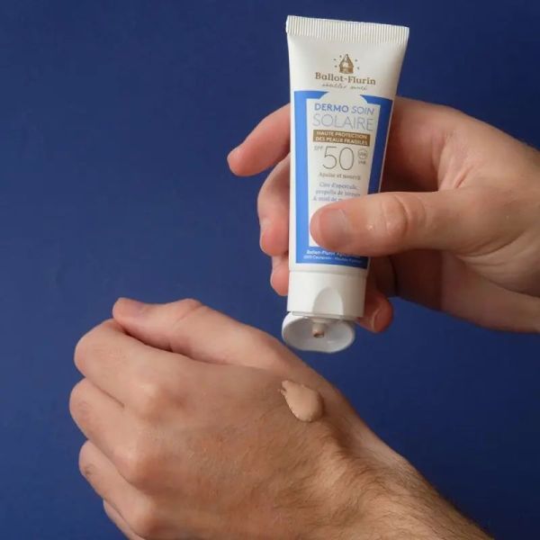 Ballot-Flurin dermo soin solaire SPF50 Bio 40g