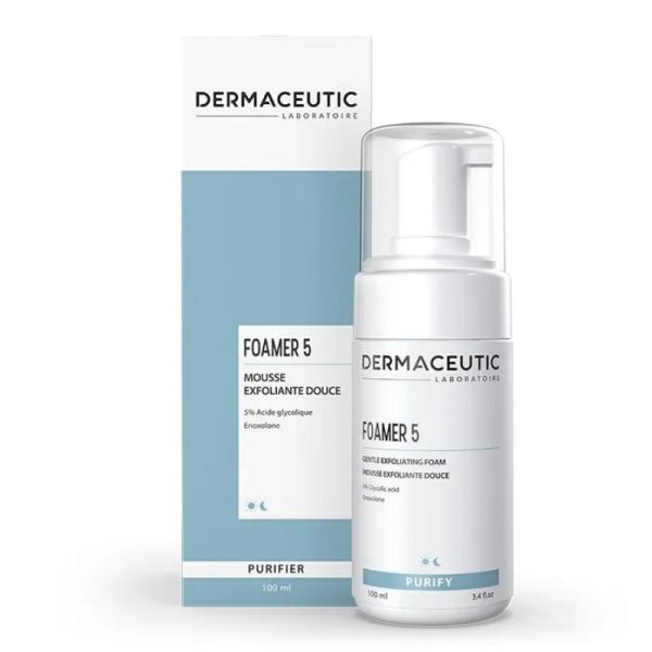 Dermaceutic Foamer 15 mousse exfoliante intense visage Purifier 100ml