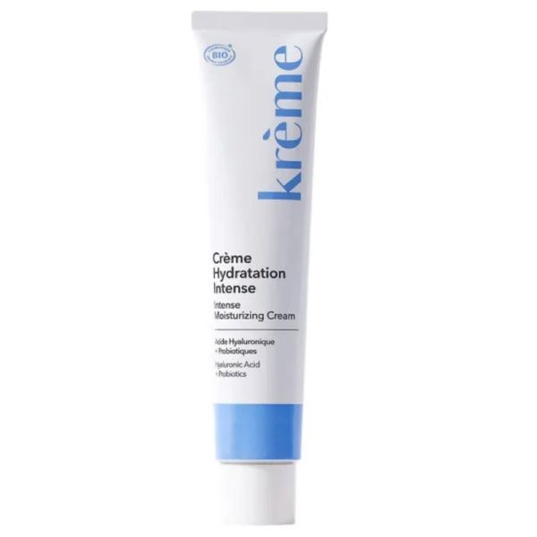 Crème Hydratation Intense Bio - Visage Tous Types de Peaux, 50ml