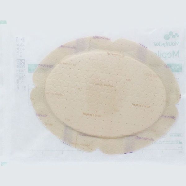 Mepilex Border Flex Oval pansement hydrocellulaire 7,8X10cm 16 pansement