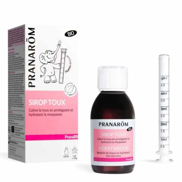 Pranarôm Pranabb sirop toux bébé 120ml