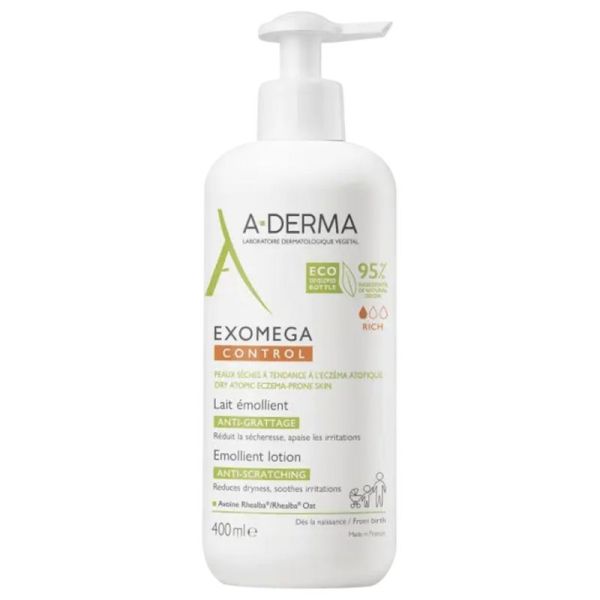 Exomega Control lait émollient 400ml