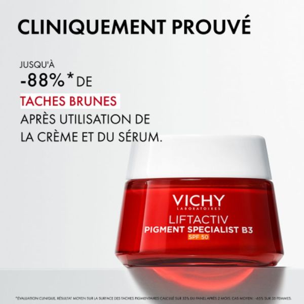 Vichy Liftactiv correcteur B3 crème SPF50 anti taches brunes 50ml