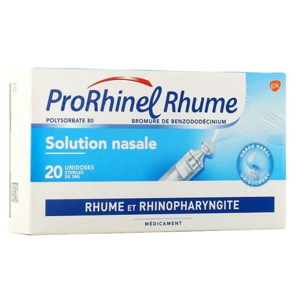 Prorhinel Rhume solution nasale 20x5ml