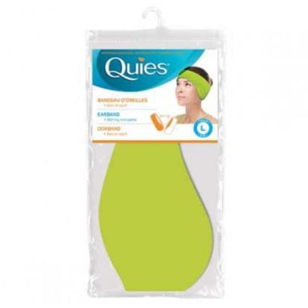 Quies bandeau d'oreilles bain et sport grande taille
