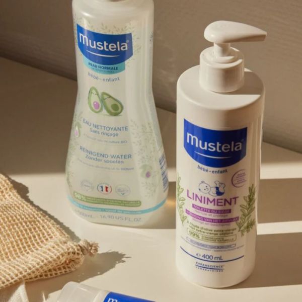 Mustela liniment à l'huile d'olive extra vierge dès la naissance 750ml