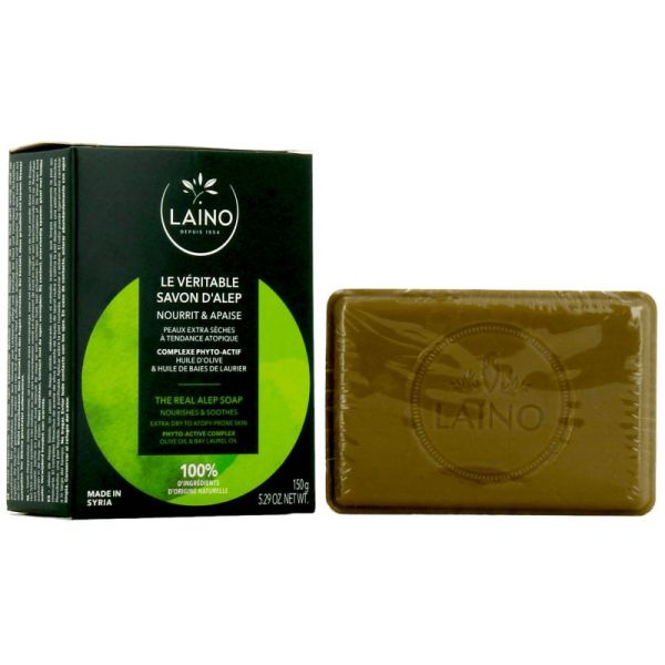 Laino Le Véritable savon d'Alep huile olive peau extra sèche 150g