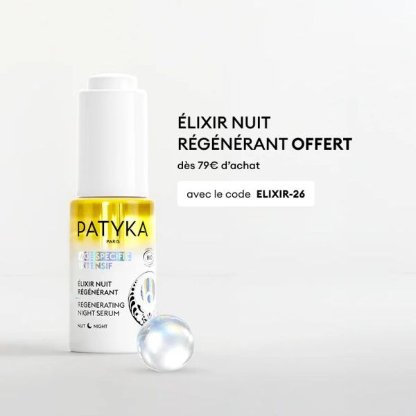 Patyka Age Specific Intensif élixir nuit régénérant bio 15ml