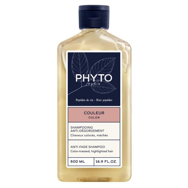 Phyto shampooing anti dégorgement couleur cheveux colorés méchés 500ml