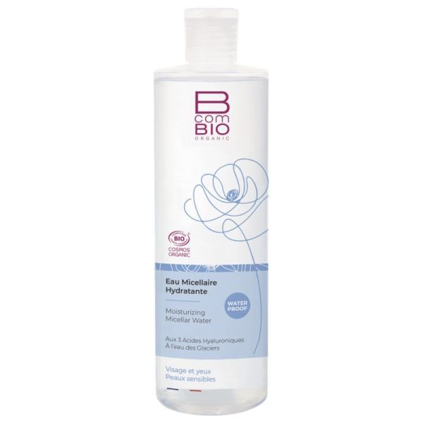 BcomBIO Eau Nettoyante Démaquillante Bio 400 ml
