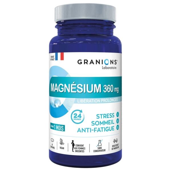 Granions Magnésium 360 mg 60 Comprimés