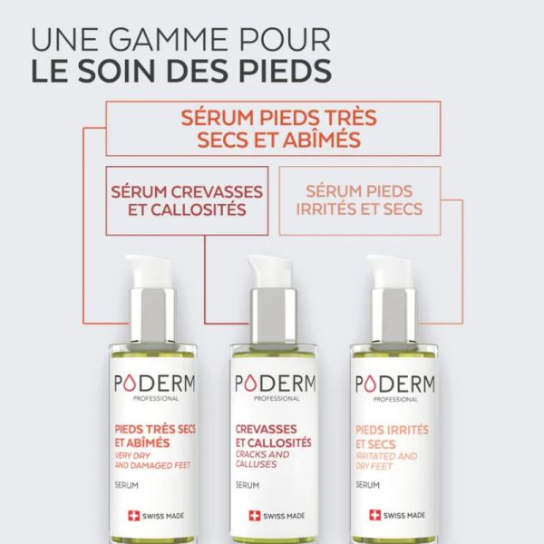 Poderm sérum pieds secs abîmé 75ml