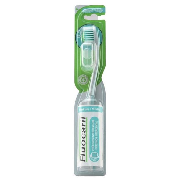 Fluocaril précision interdentaire brosse à dents médium 23/100