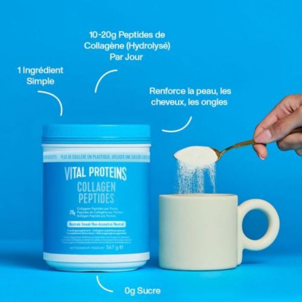Vital Proteins Collagen peptides sans gluten 567g