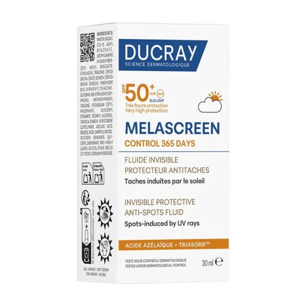 Ducray Melascreen fluide antitaches protecteur SPF50+ 30ml
