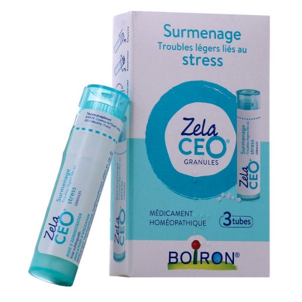 Boiron Zelaceo Surmenage stress 3 tubes