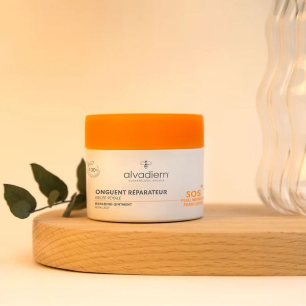 Alvadiem onguent réparateur irritations gerçures à la gelée royale 50ml