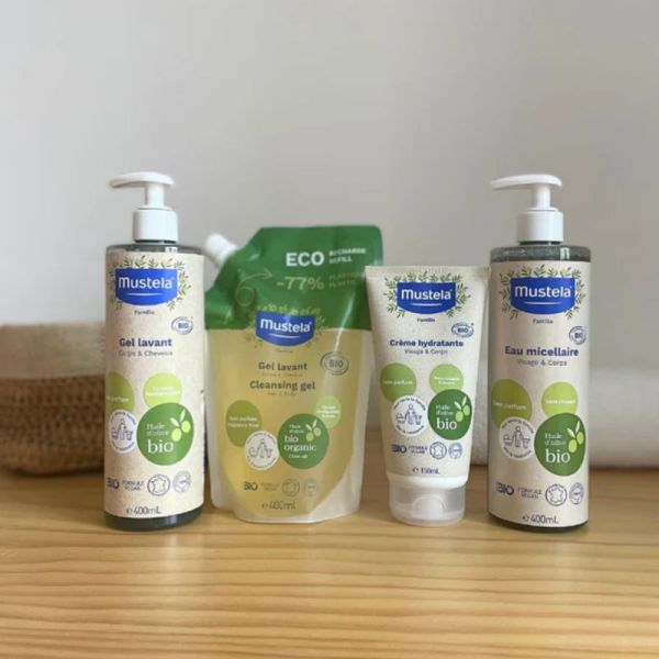 Mustela gel lavant bio Recharge 400ml