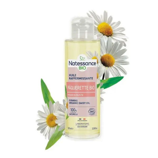 Natessance huile raffermissante aux fleurs de Pâquerette Bio 100ml