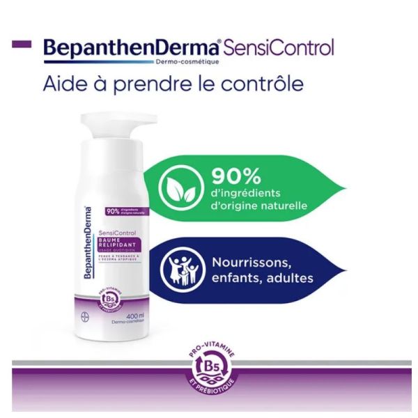 Bepanthen Derma SensiControl baume relipidant 400ml