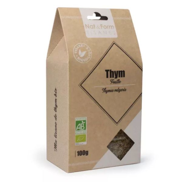 Nat&Form tisane thym fleur Bio 100g