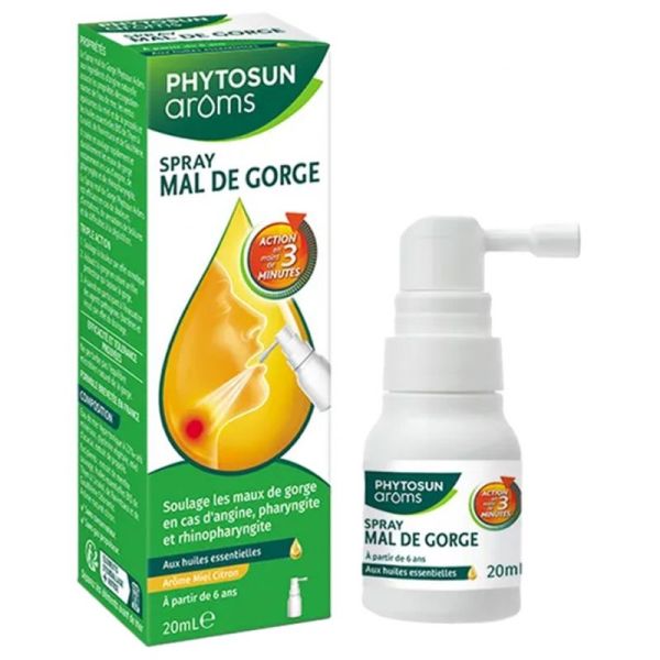 Phytosun Arôms spray mal de gorge 20 ml