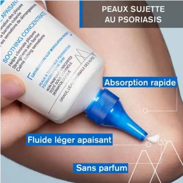 Uriage Xémose PSO concentréa apaisant peaux à tendance psoriasique.150ml