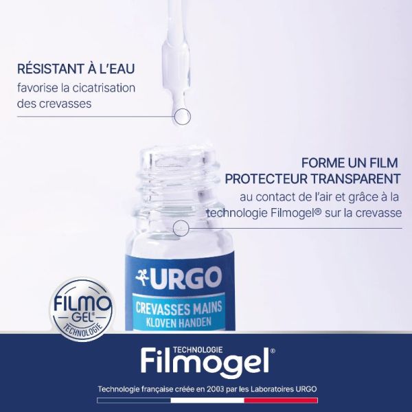 Urgo Filmogel crevasses mains 3,25 ml