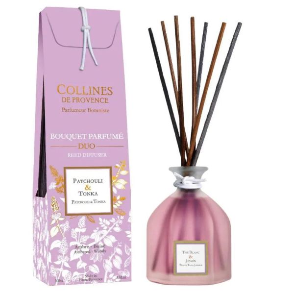 Collines de Provence Bouquet parfumé Patchouli Tonka 100 ml