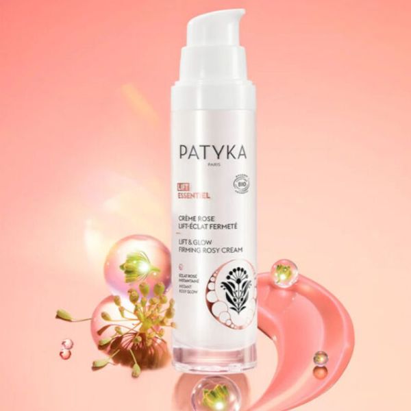 Patyka lift essentiel crème rose lift éclat fermeté bio 50ml