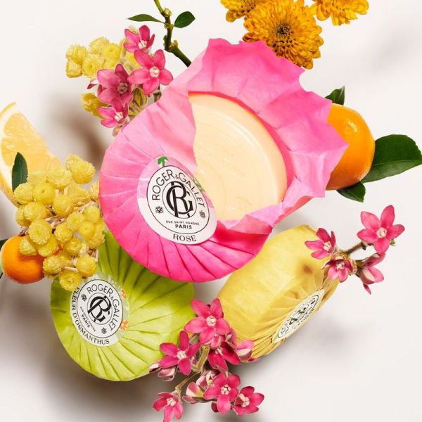 Roger & Gallet Gingembre Rouge 3 savons bienfaisants de 100g