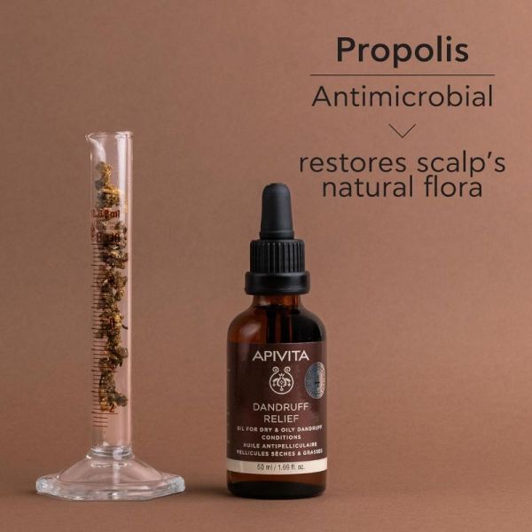 Apivita dandruff relief huile antipelliculaire 50ml