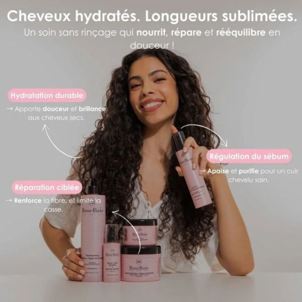 RoseBaie sérum Figue de barbarie & kératine sébo-régulation & hydratation 100ml