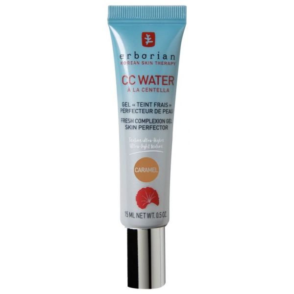 CC Water à la Centella Gel Teint Frais Perfecteur de Peau Teinte Caramel 15 ml
