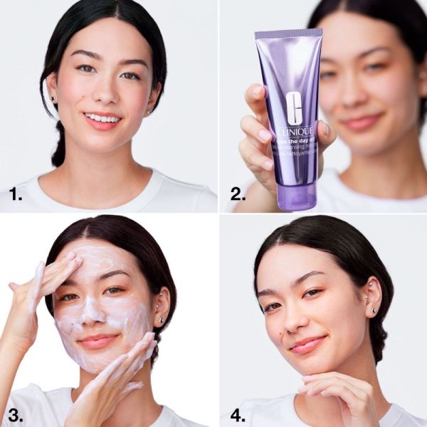 Clinique Take The Day Off mousse nettoyante visage 125ml