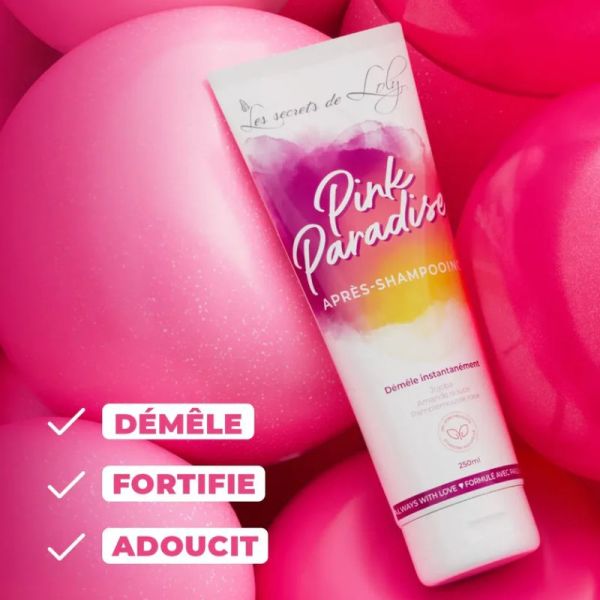Les Secrets de Loly Pink Paradise après-shampooing Vegan 250ml